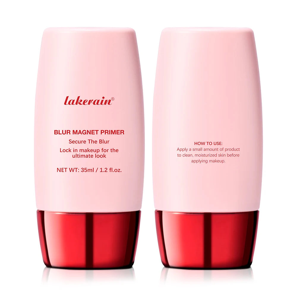 Lakerain Blur Magnet Face Primer Light Beige Matte Makeup Base Moisturizing Firm Smooth Invisible Pores Long Lasting Pre Makeup Oasis Select 2pcs