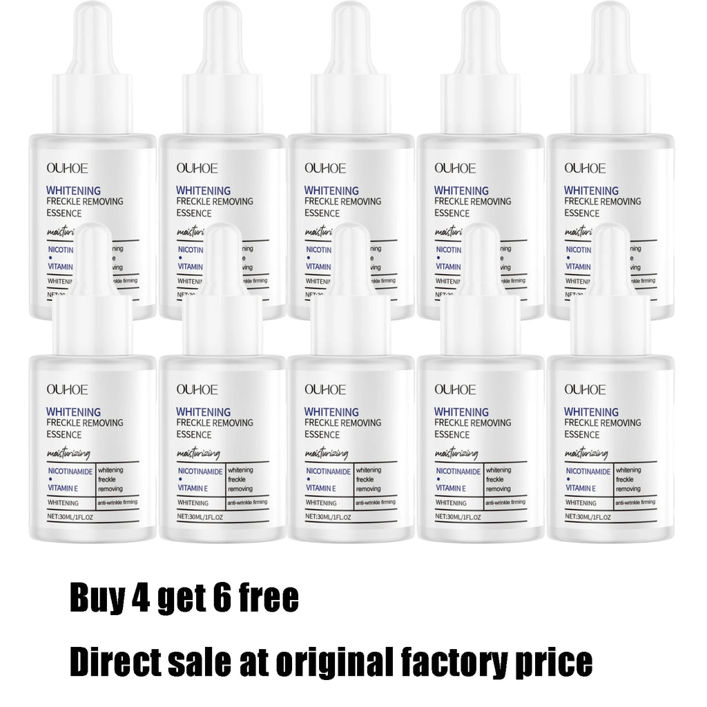 30ml Whitening Face Serum Gentle Moisturizing Enhance Skin Elasticity Improve Skin Texture Smoothing Softening Facial Serum Oasis Select 10 pcs United States
