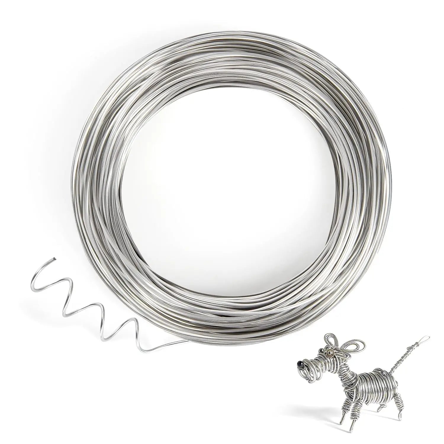 10m/Roll 0.3/0.4/0.5/0.6/0.7/0.8/1.0mm Soft Stainless Steel Bailing Snare Wire for Craft and Jewelry Making Oasis Select