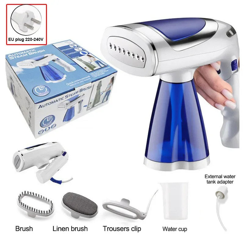 URGGU 1600W Foldable Handheld Garment Steamer | 3-Speed Travel