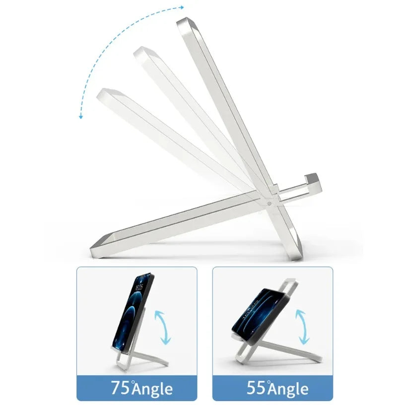 Mobile Phone Stand Desktop Lazy Holder Bedside Foldable Multi-Function Smartphone Support for Iphone 13 14 15 Max Huawei Xiaomi Oasis Select