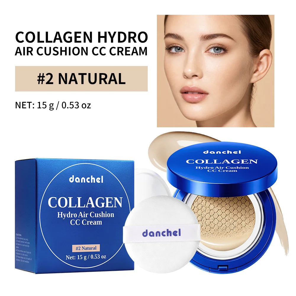 Collagen CC Cream Air Cushion Foundation – Hydrating & Brightening Air Cushion Foundation Oasis Select 2natural