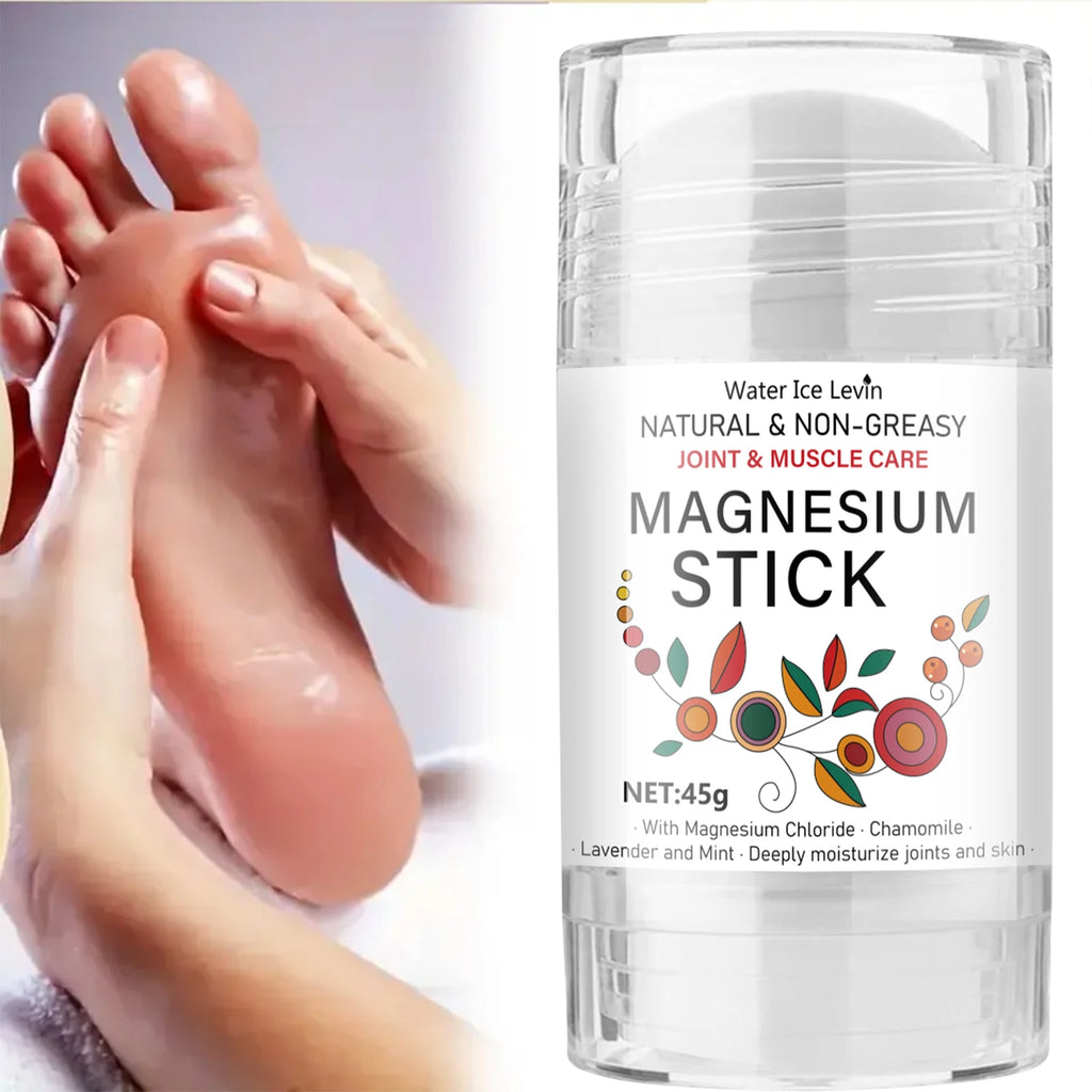 Magnesium Stick for Joint & Muscle Care - Natural, Non-Greasy with Chamomile & Lavender, Deeply Moisturizes Oasis Select