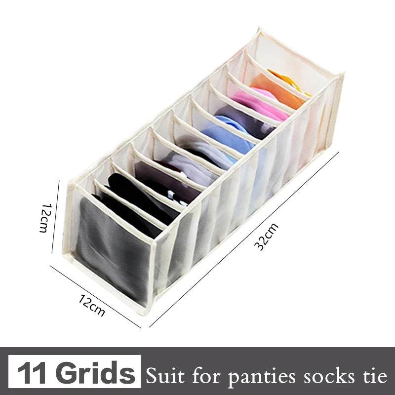 Sports Bra Underwear Organizer Storage Box Panties Socks Boxes