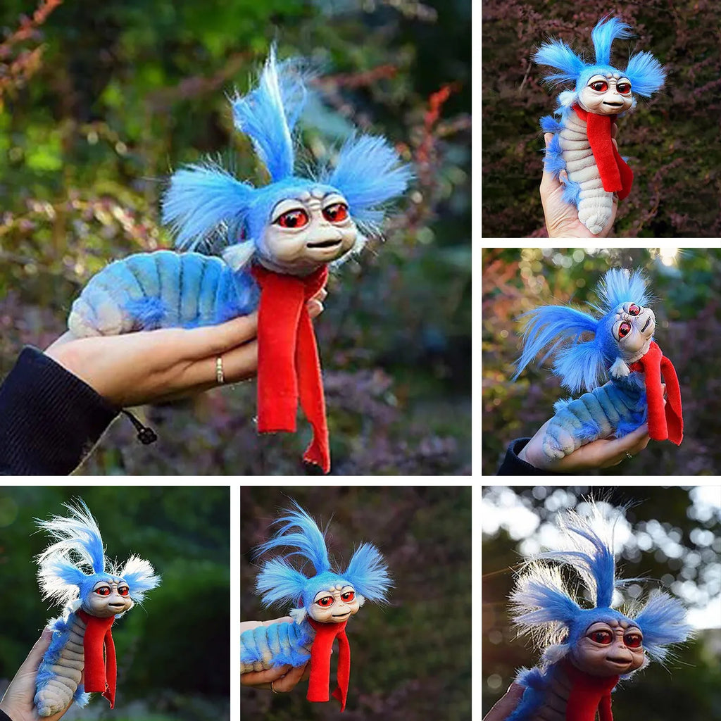 Funny Toy Worm From Labyrinths Handmade Worm Stuffed Toy Funny Present Plush Doll Fitget Toys Decoration Artwork For Home Oasis Select