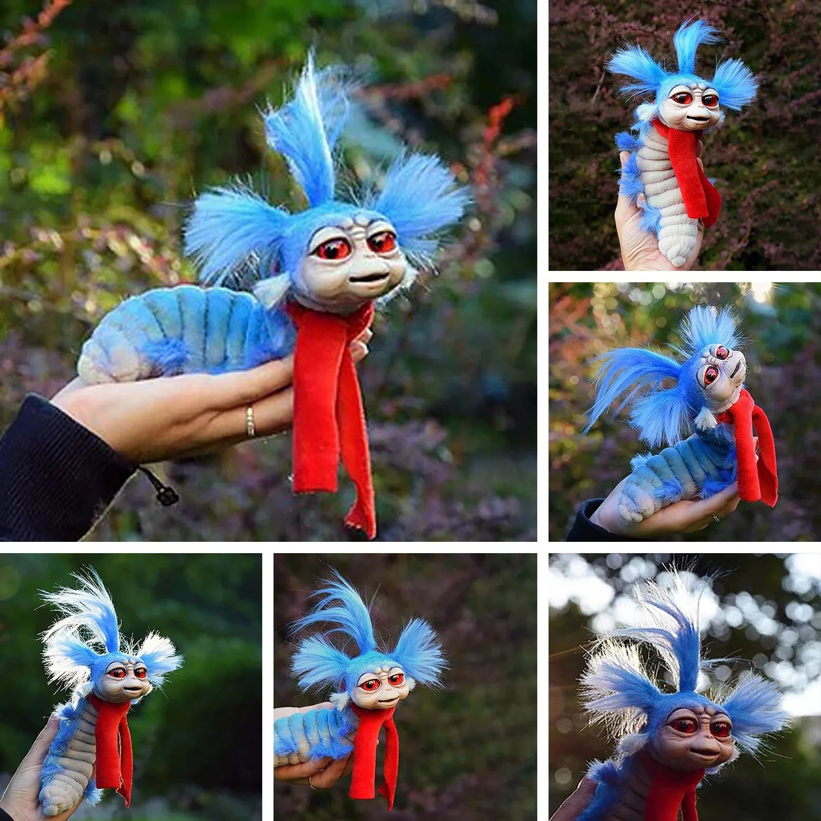 Funny Toy Worm From Labyrinths Handmade Worm Stuffed Toy Funny Present Plush Doll Fitget Toys Decoration Artwork For Home Oasis Select