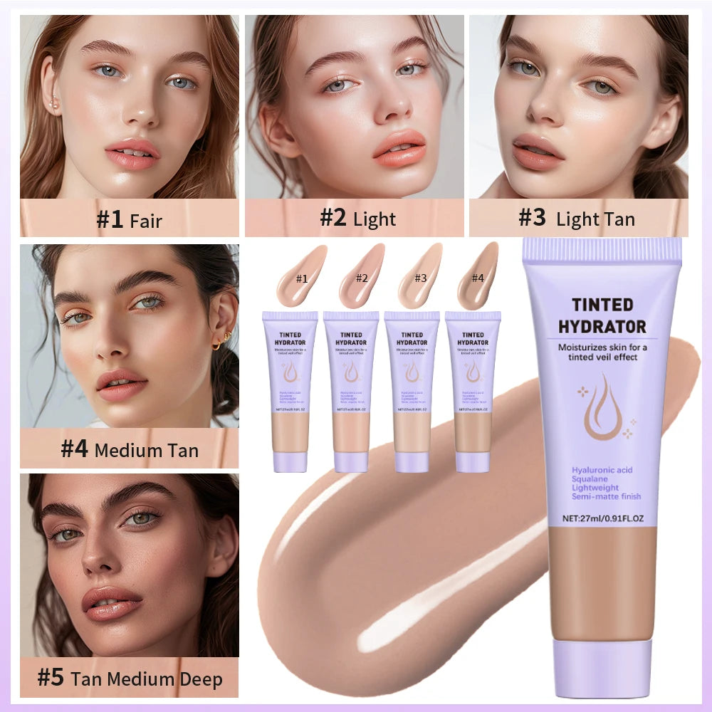 Lakerain Tinted Hydrator Buildable Coverage Intense Moisturizing Even Skin Tone Semi-matte Finish Makeup Moisturizing Cream Oasis Select