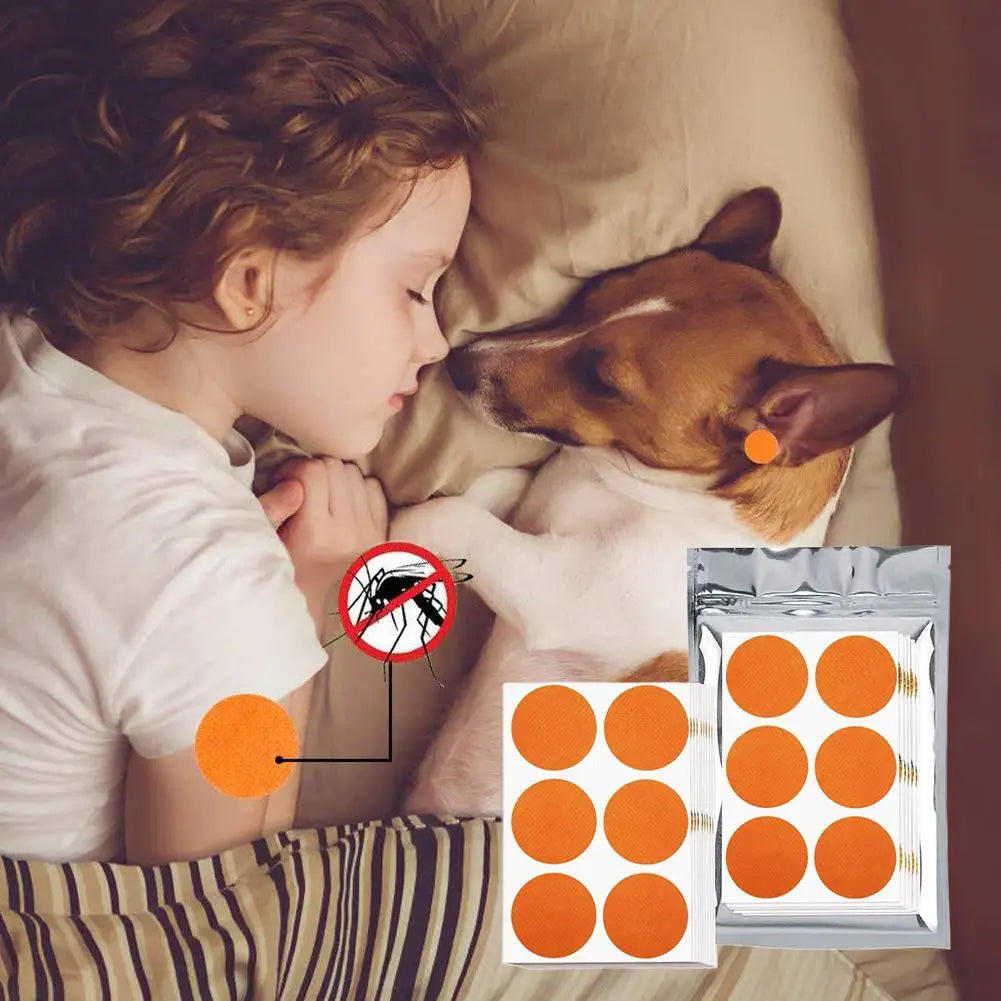 60Pcs Mosquito Repellent Patches Natural Mosquito Repellent Stickers Safe Anti-Mosquito Bites Stickers for Summer Outdoor Travel Oasis Select