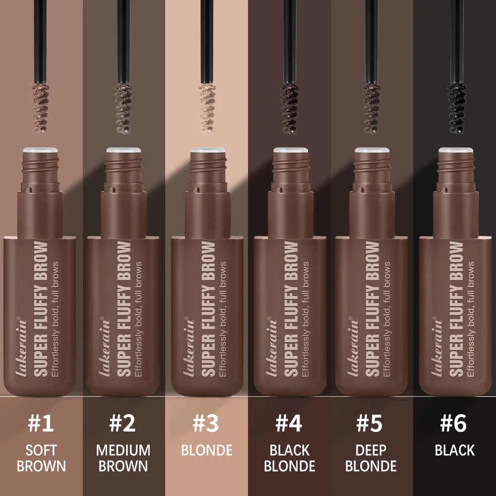 Superfluff Volumizing Brow Mousse Eyebrow Gel Thick Eyebrows Tint Tinted Brow Gel Multiple Color Long-Lasting Waterproof Makeup Oasis Select