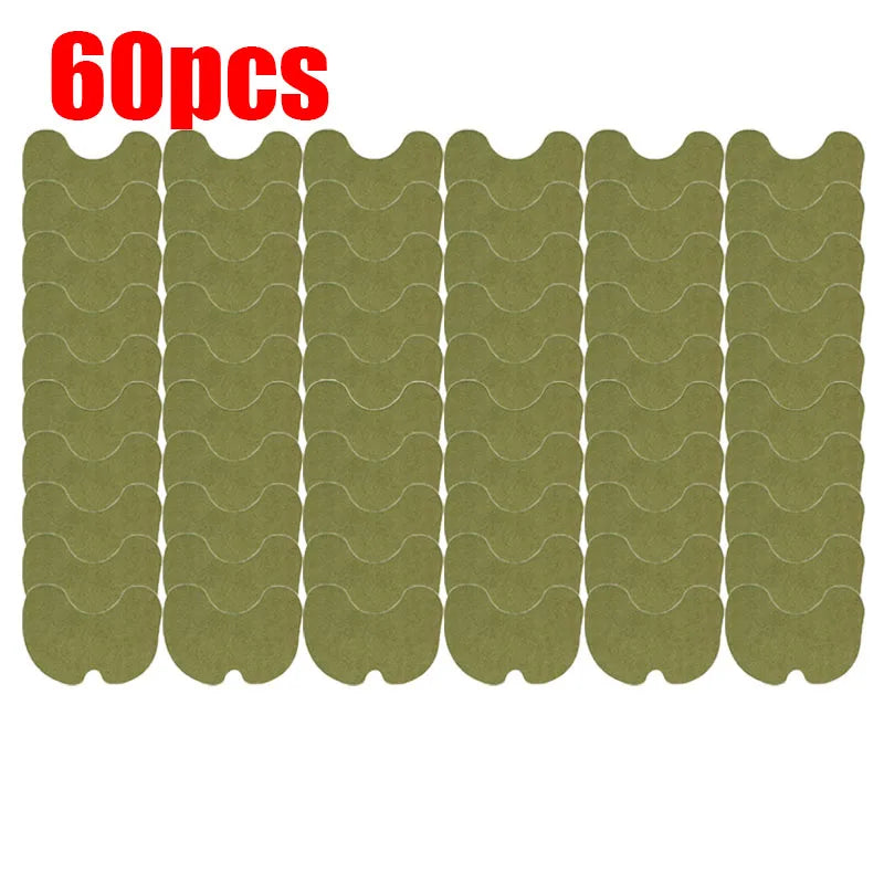 15/45/75pcs Non-Woven Mugwort Patches For Neck Lumbar Knees Body - Soothing Comfort Self-Heating Patches For Running Exercise Oasis Select 60PCS Knee
