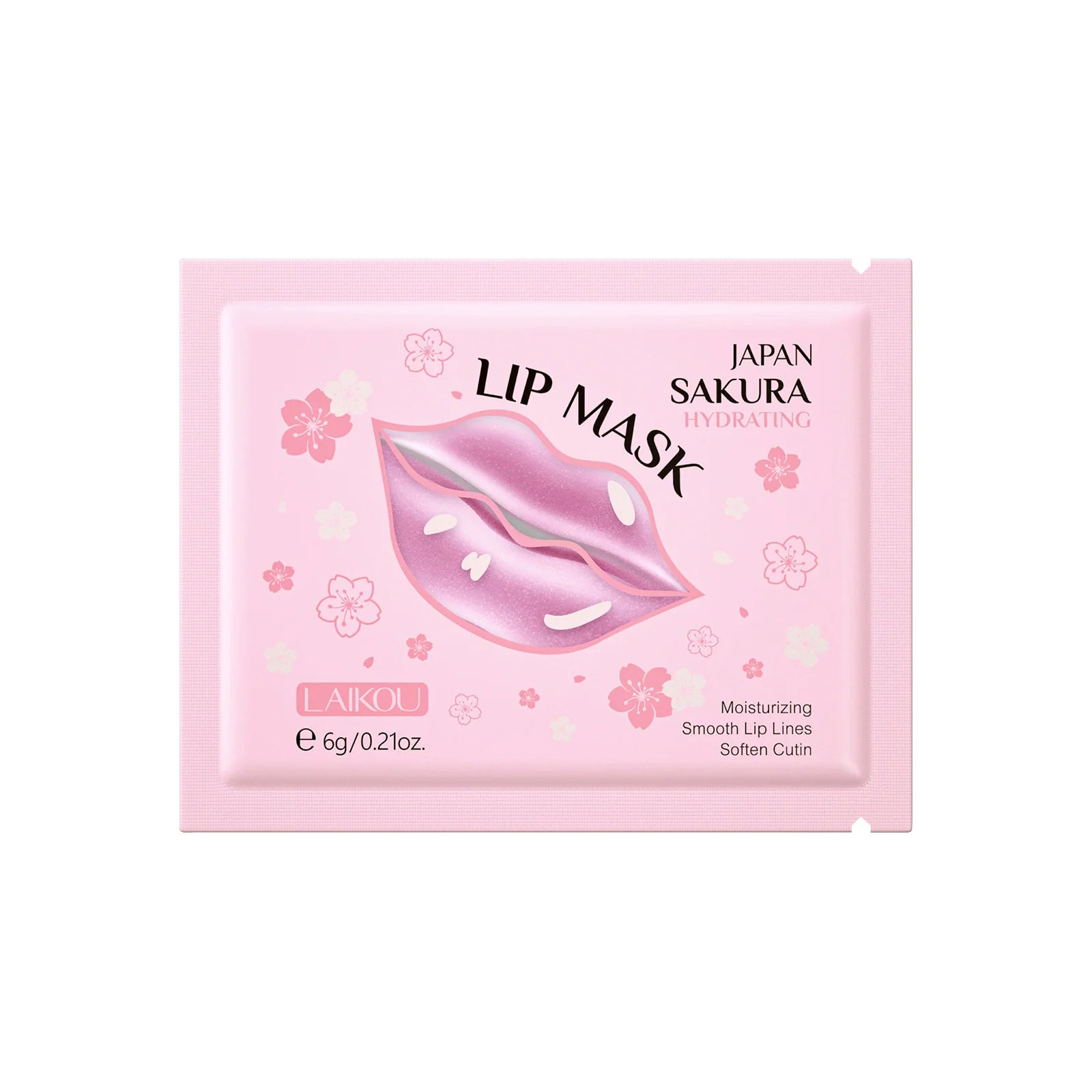 Laikou Cherry Blossom Lip Mask Moisturizing Anti Wrinkle Nourishing Beauty Lips Moisturizer Lip Patches Gel Pads Skin Care Oasis Select