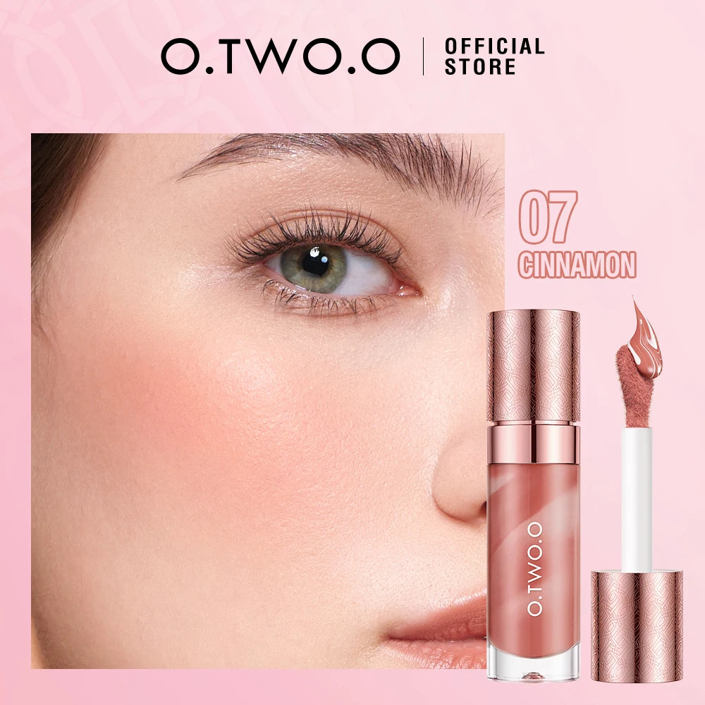 O.TWO.O Liquid Blush – Matte, High Pigment & Long Lasting
