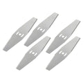 5-Pack Metal String Trimmer Heads – Alloy Steel Grass Cutter