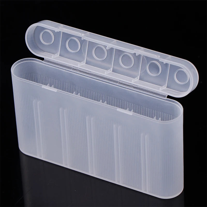 1PC DIY Accessories 6 Slot Waterproof Storage Box For 18650 Batteries Portable Holder Case Protectors Organiser Oasis Select