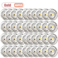 80MM Kitchen Sink Strainer Basket Old Style Drain Cover Replacement Filter Mesh Stopper for Food Waste Sink Accessories Oasis Select Gold-40PCS