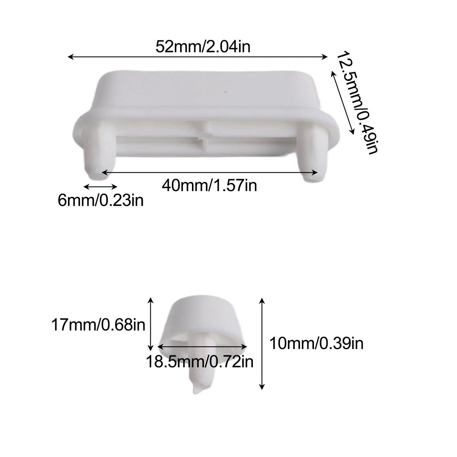 12pcs Toilet Seat Buffer Set Plastic Shock Absorber Toilet Seat Bumpers Toilet Seat Lid Pads Replacement Parts Oasis Select
