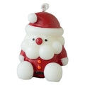 New Year Candles Christmas Candles Decorative Christmas Santa Fragrant Candle for Guest Gift Set Oasis Select red