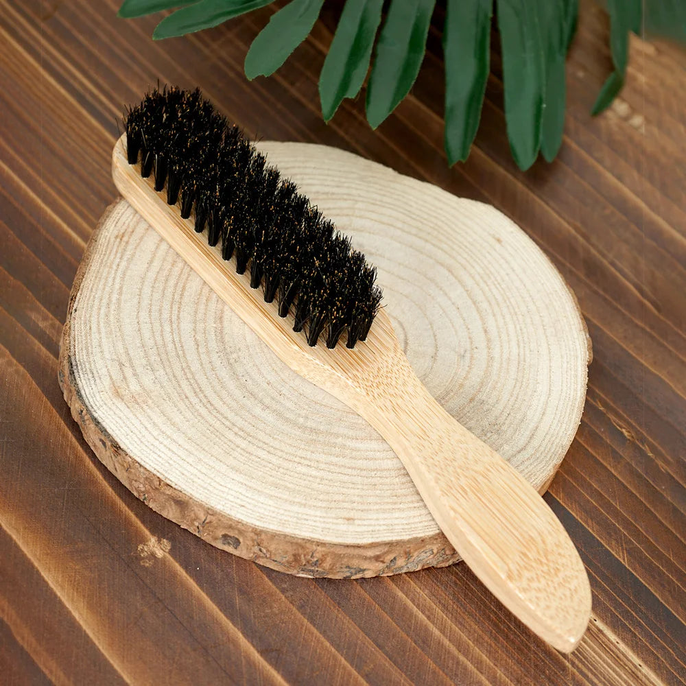 Professional Hair Brush & Wooden Comb – Boar Bristle & Bamboo Hair Brush & Comb Oasis Select SZ155