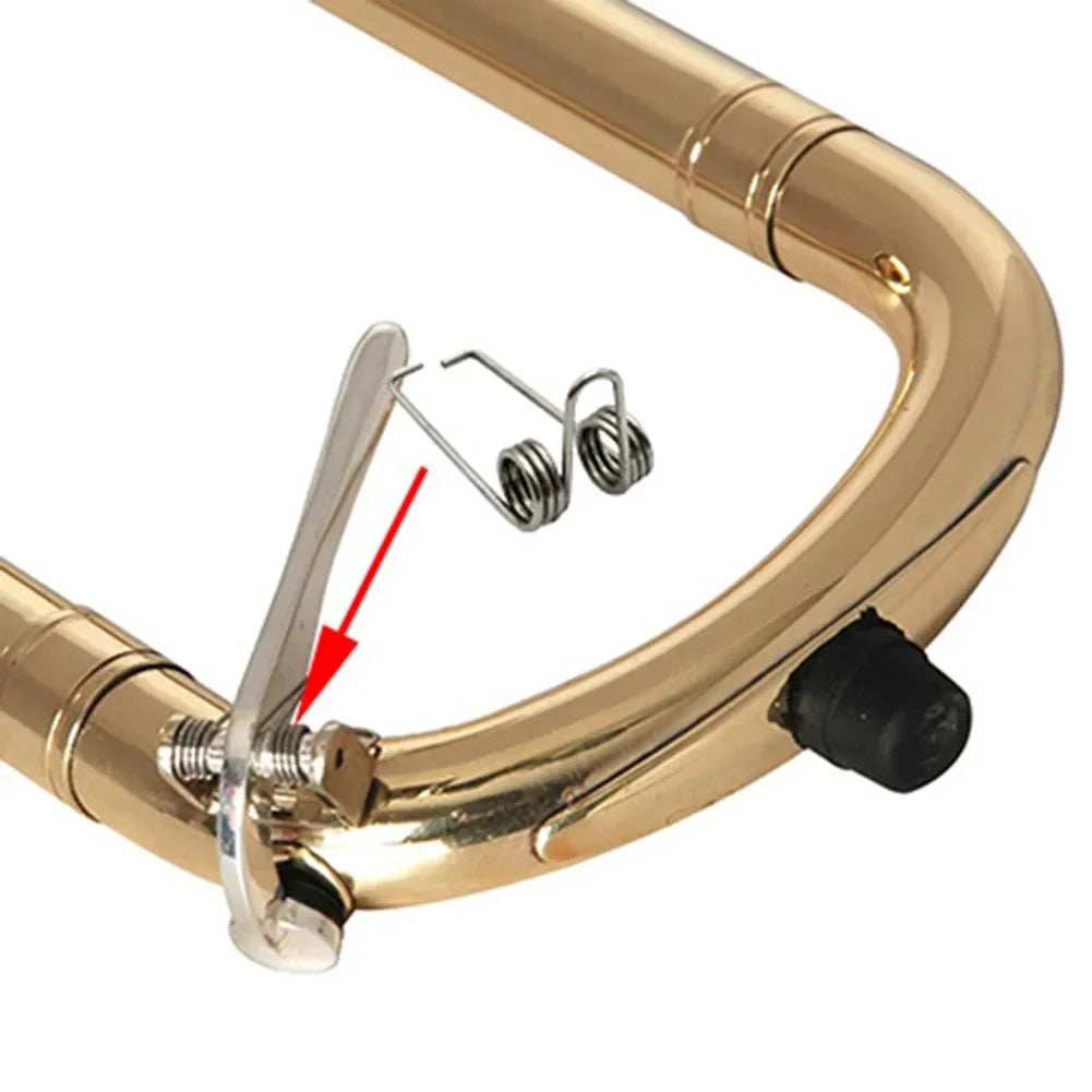 5Pcs Iron Trumpet Trombone Alto Horn Valve Springs Water Key Springs For Brass Instrument Part Musical Instrument Accessories Oasis Select