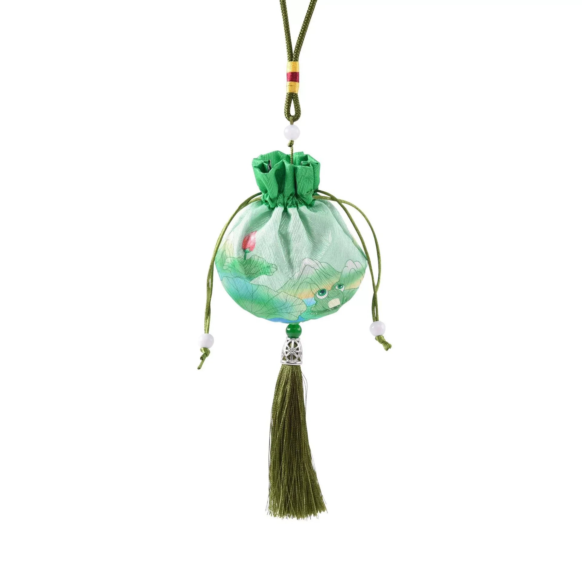2025 New Year Retro Brocade Sachet Bag Chinese Pouch Pendant Carrying Ancient Style Small Salon Lucky Bags Empty Bags Oasis Select