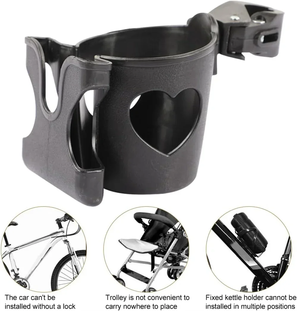 Baby stroller cup stand, 2-in-1 baby stroller bottle and phone stand, baby stroller, baby stroller wheelchair accessories Oasis Select