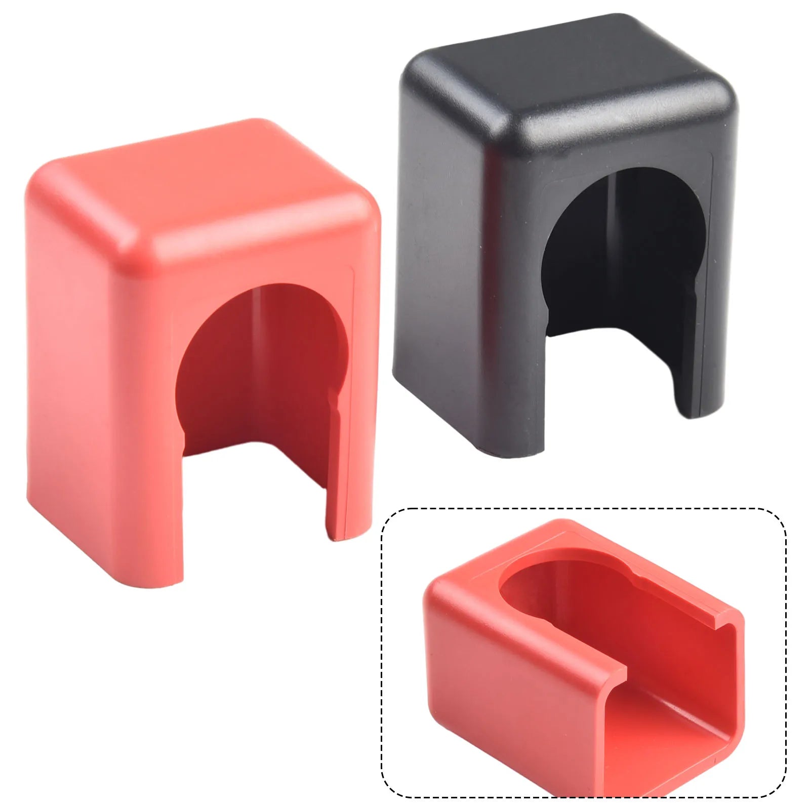 2pcs Lithium Battery Terminal Battery Connector Energy Storage Terminal Cover 120A 150A 200A 300A 400A 500A Oasis Select