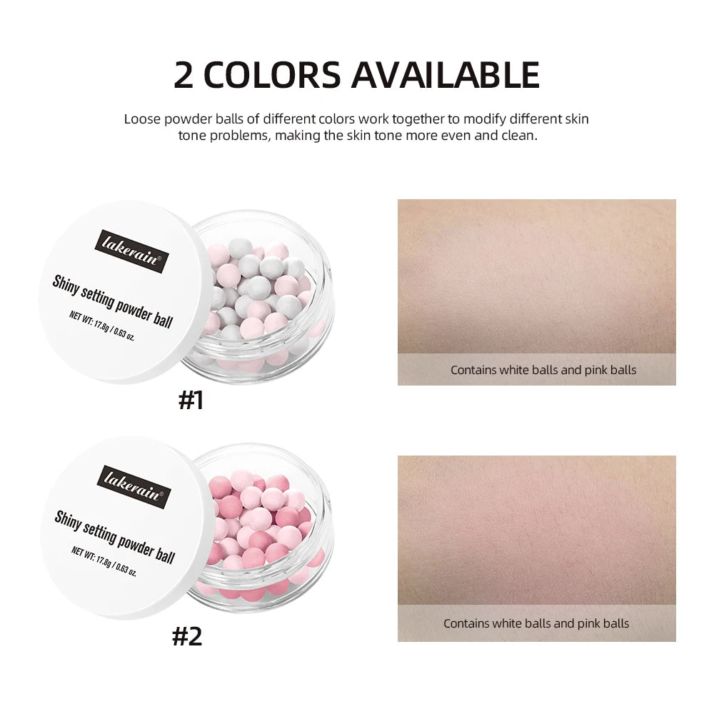 Pearl Ball Loose Setting Powder – Matte Oil-Control Finish