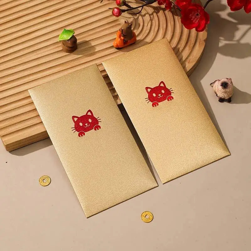 6Pcs Happy Birthday Red Envelope Hot Stamping Creative Red Pocket Red Pocket For Lucky Money Birthday Wedding Red Gift Envelopes Oasis Select A10
