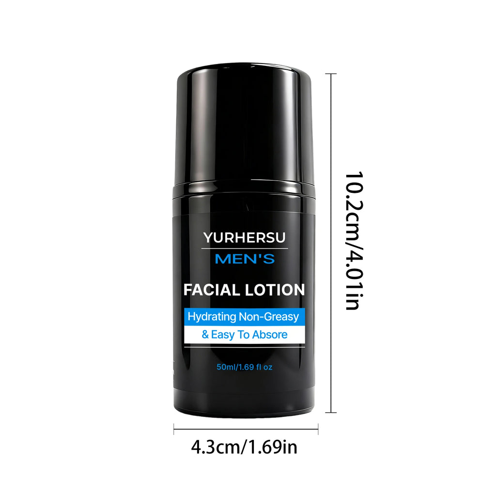 YURHERSU Men's Niacinamide Moisturizing Face & Body Lotion 50ml Men's Face Moisturizer Oasis Select