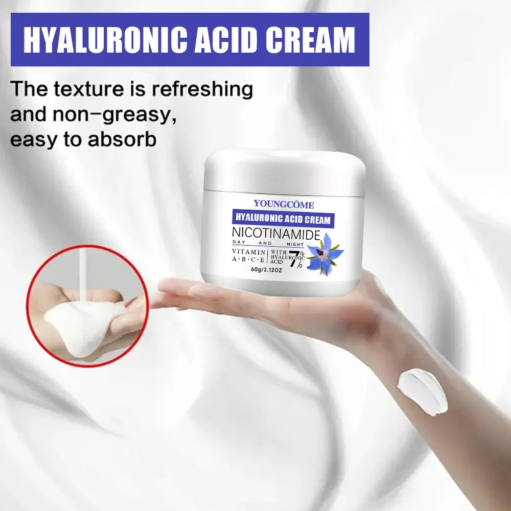 YOUNGCOME Hyaluronic Acid Face Cream – Daily Firming Moisturizer