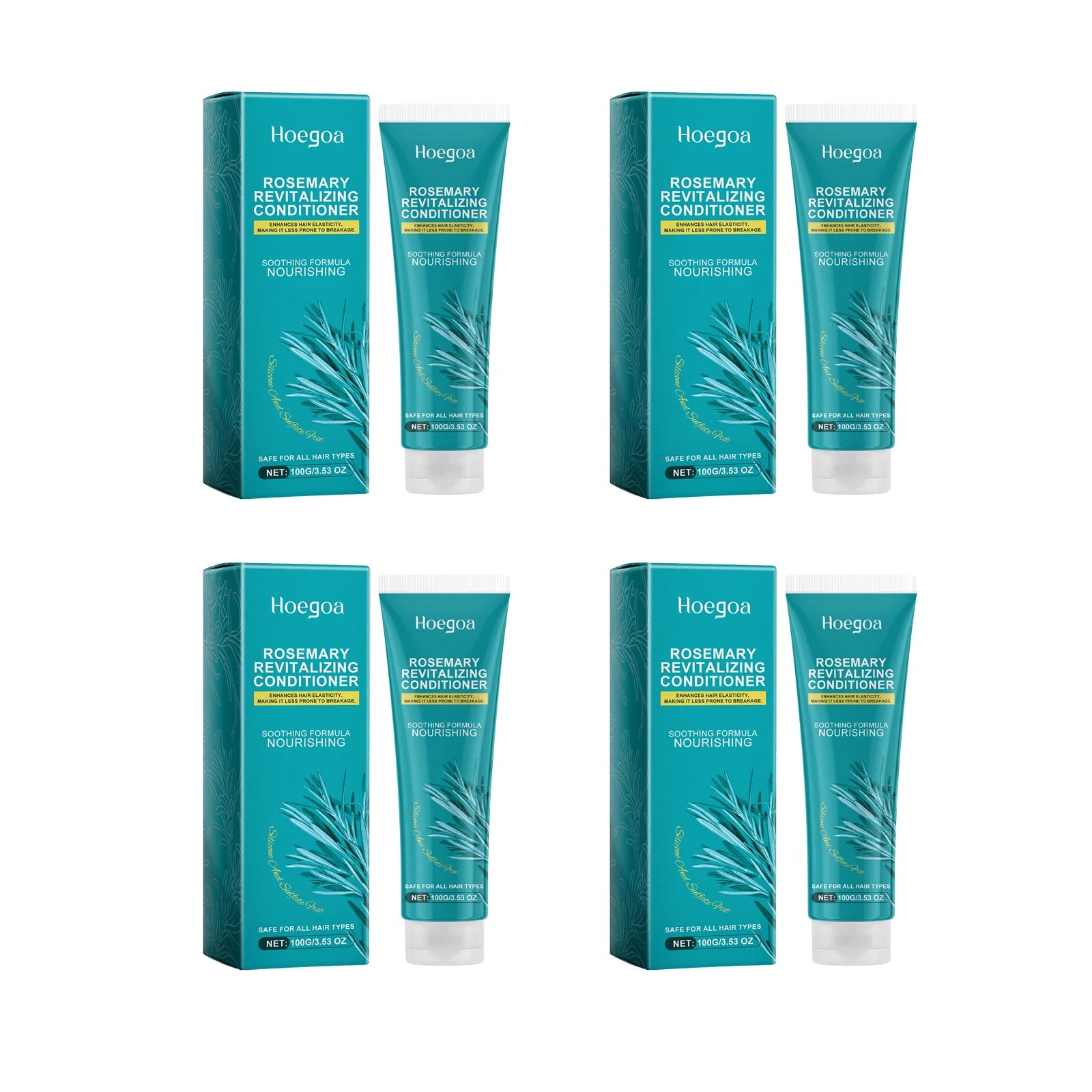 Hoegoa Rosemary Hair Mask – Deep Repair & Smoothing Cream Deep Conditioning Hair Mask Oasis Select 4pcs