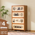Bookcase integrated whole wall combination full wall bookcase display cabinet locker bookshelf against wall solid wood cabinet Oasis Select Brown 4-80