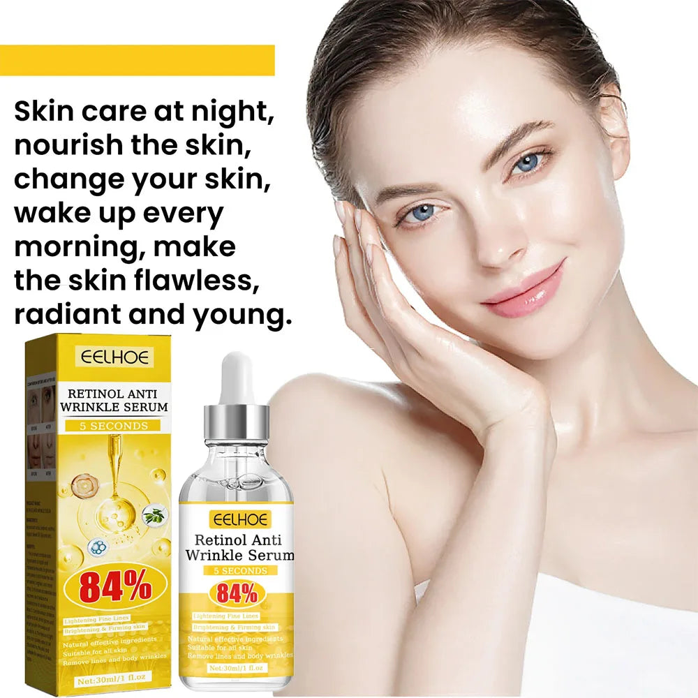 REAROYA Retinol & Hyaluronic Acid Anti-Wrinkle Facial Serum Anti-Aging Face Serum Oasis Select