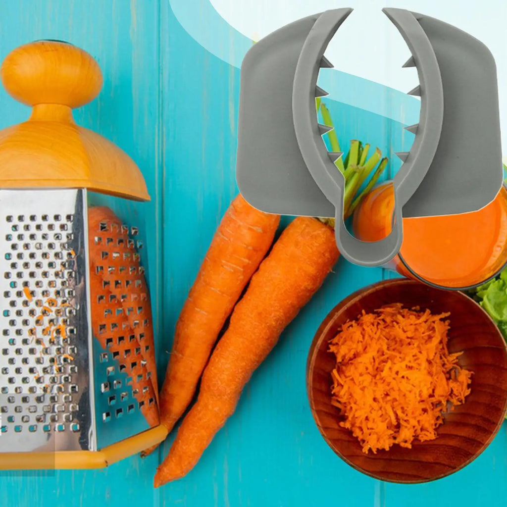 Vegetable Finger Guard Protective Finger Guard Slicer Tool Ergonomic Protective Non Slip Kitchen Accessories for Cutting Food Oasis Select