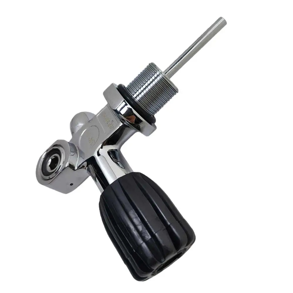 Scuba Cylinder Tank Valve 3/4-14 NPS Thread 3000 PSI / 250 Bar K-Valve with DIN/Yoke Insert for SCUBA Oasis Select