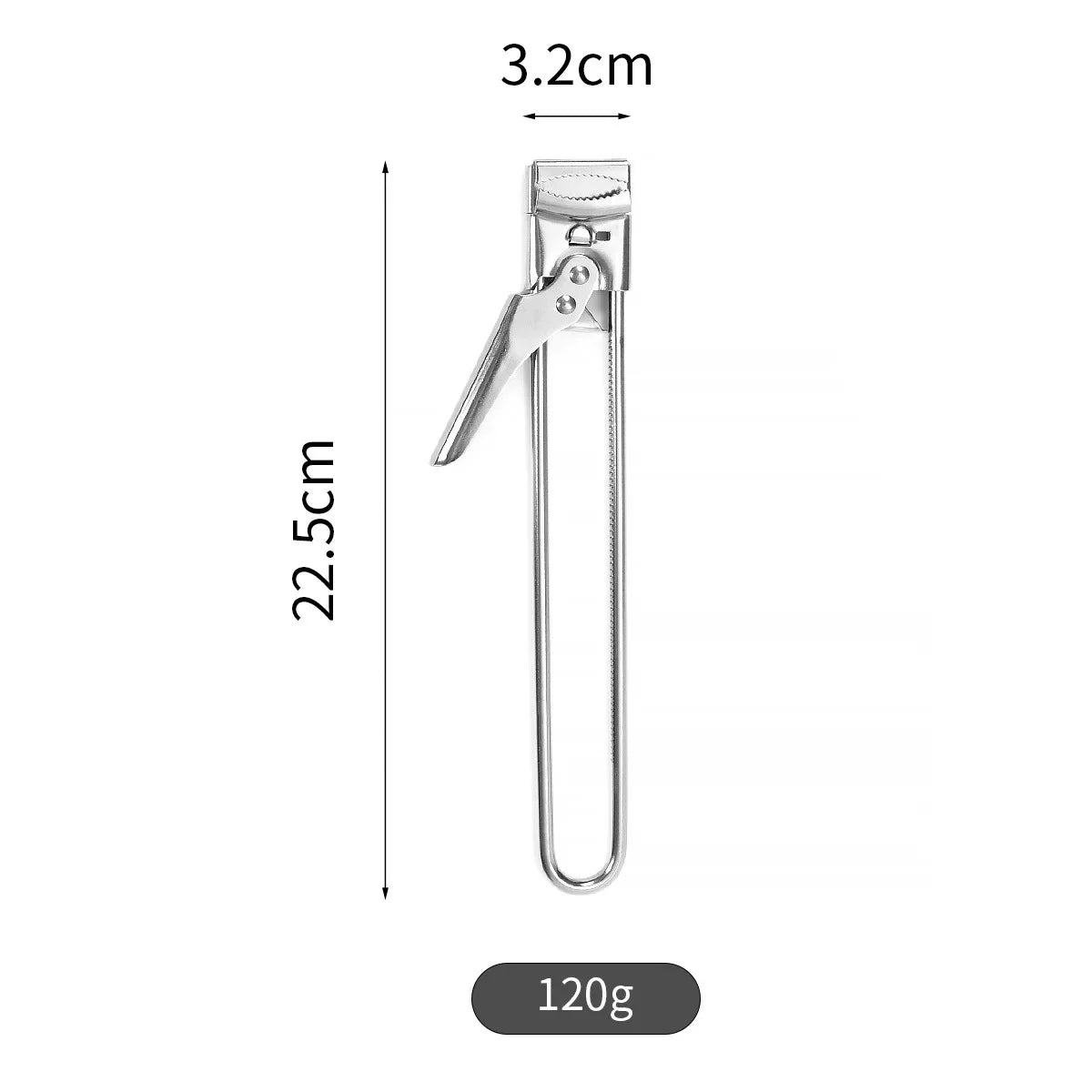 Adjustable Multi-Function Bottle Opener Stainless Steel Lids Off Jar Opener Labor-Saving Screw Can Opener For Kitchen Tools Oasis Select 22.5CM