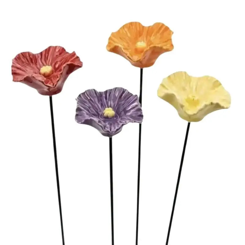 Outdoor Flower Design Bee Water Feeder Resin Portable Fountain for Gardens and Backyards Easy Refill Oasis Select