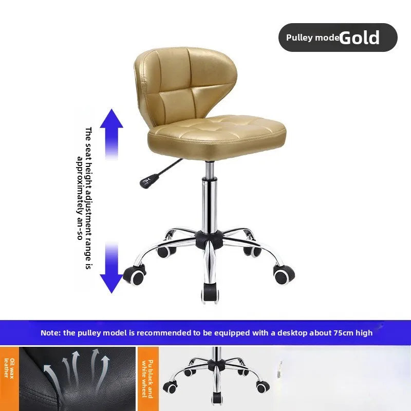 Bar chair stool computer chair rotating lift backrest high stool beauty stool checkout page swivel chair furniture Oasis Select 11