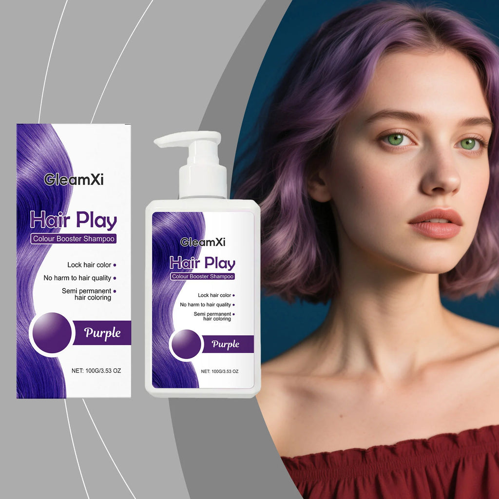 Hair Coloring Shampoo Color Enhance Hair Dye Protection Fade Yellow After Bleach Hair Non-Irritating Fixing Hair Dye Shampoo Oasis Select