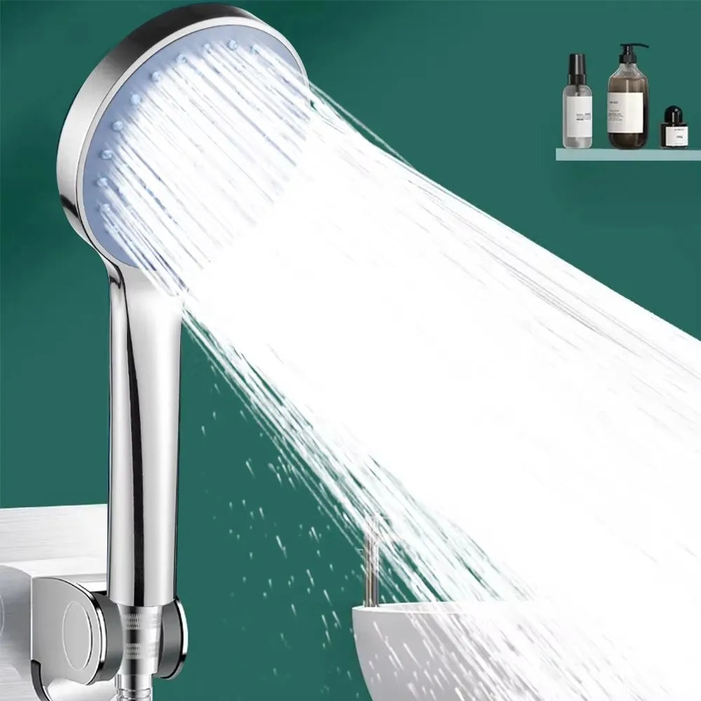 Bathroom Pressurized Hand Shower Package Accessories Shower Nozzle Large Water Output 5 Models Universal Adaptation Save Water Oasis Select