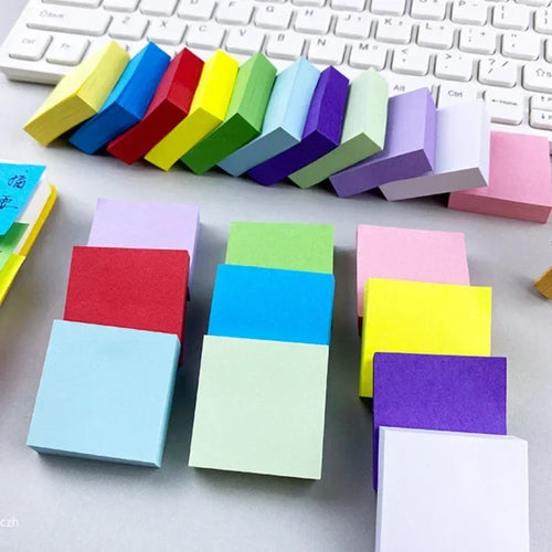 2025 11 Pcs Fluorescent Color Sticky Note Posted It Note Pads Stickers Planner Sticker Notepad Memo Pad School Office Supplies Oasis Select