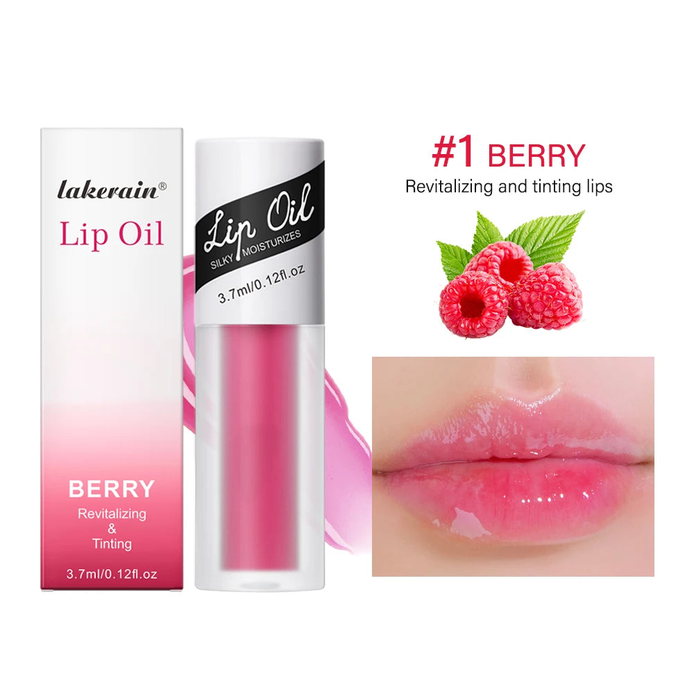 Korean Lip Oil Tint – Moisturizing, Plumping & Long-Lasting Lip Oil Tint Oasis Select 1 berry