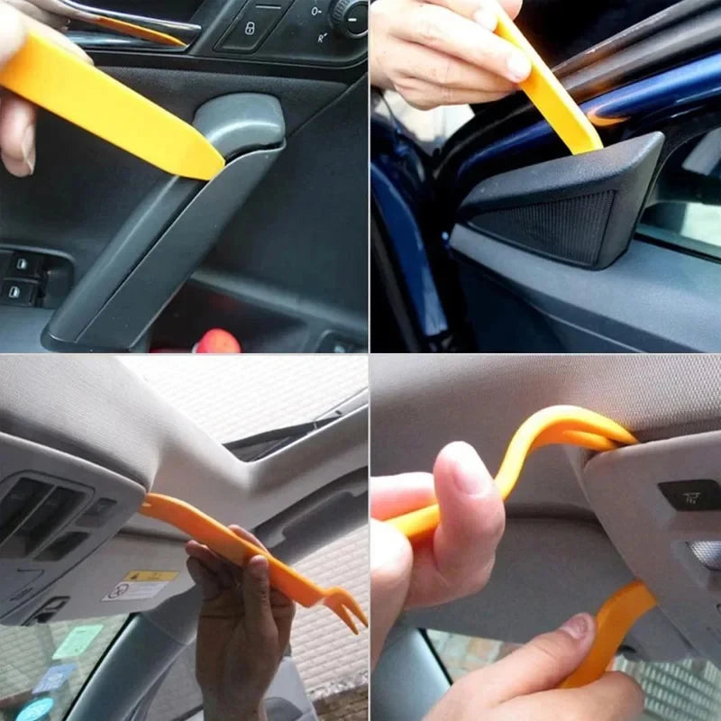 4/8/16/24pcs Auto Door Clip Panel Trim Navigation Blades Disassembly Plastic Car Interior Seesaw Conversion Repairing Tools Oasis Select