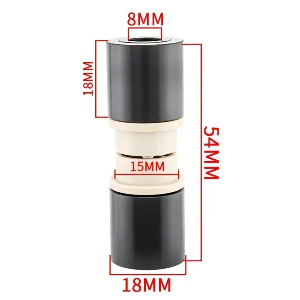 MTB Rear Shock Bushing Suspension Absorber Sleeve DU Bush ID 8mm OD 12mm 22-68mm Mountain Bike Accessories Spare Parts Oasis Select 54mm