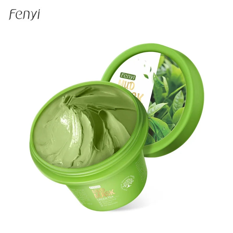 FENYI Green Tea Mud Mask 100g – Cleanse, Hydrate & Glow