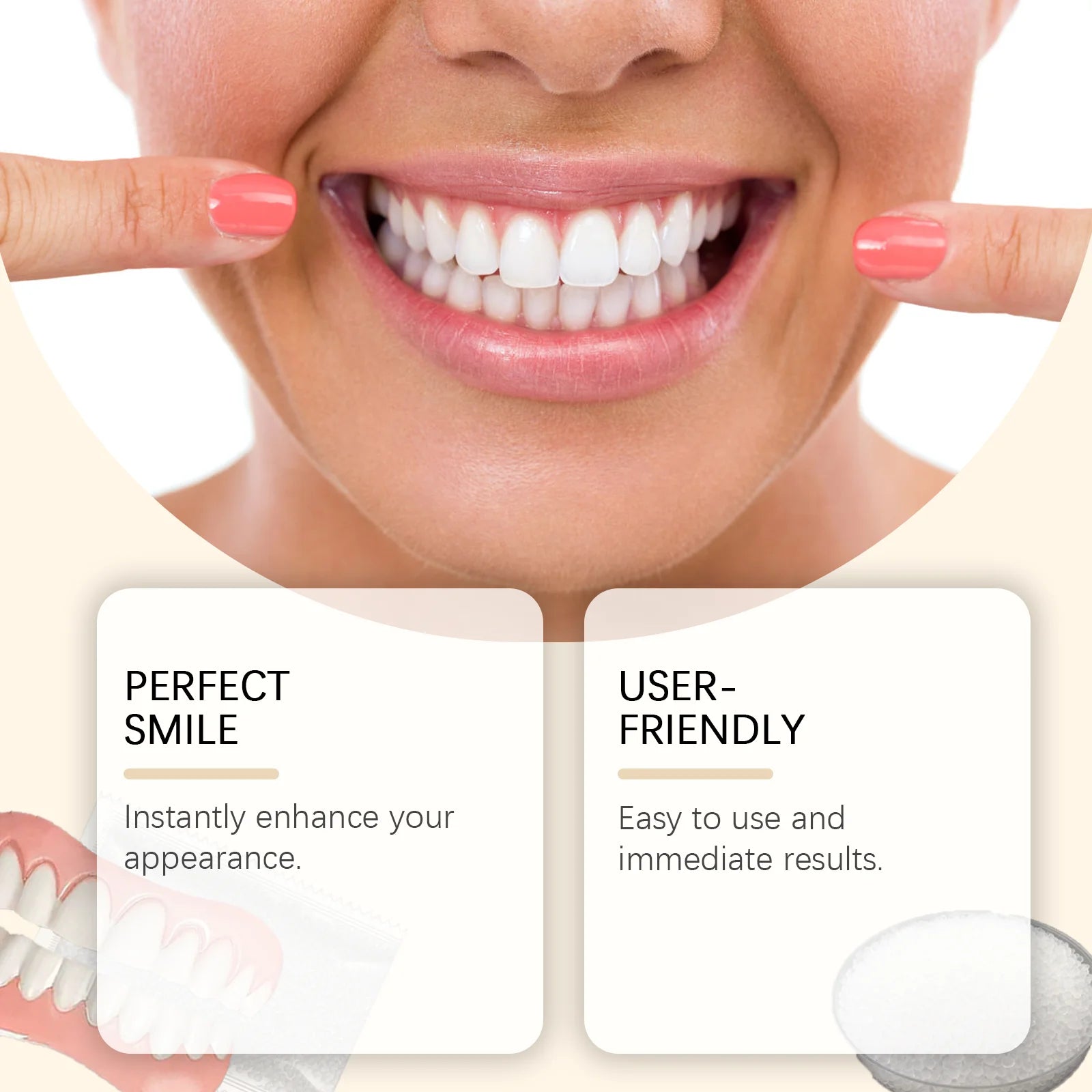 Silicone Denture Care Set – Comfortable Fit & Better Smile