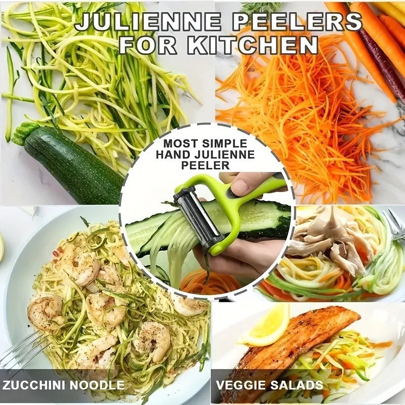 1pc 3in1 Multi Fruit Vegetable Peeler Grater Shredder, Potato Peeler， Kitchen Essential，Multifunctional Vegetable Cutter Oasis Select