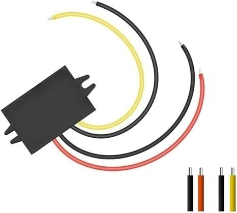 DC-DC 9V Step-Down Adapter 12V 24V To 9V 5A 45W Buck Converter Waterproof Car Mounted For Vehicles Safety Systems LED Products Oasis Select 24V TO 12V 5A