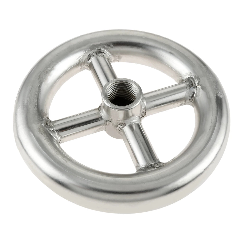 6 Inch Round 304 Series Stainless Steel Fire Pit Burner Ring for Outdoor Fire Pit, Natural Gas & Propane Fireplace BTU 88000 Max Oasis Select
