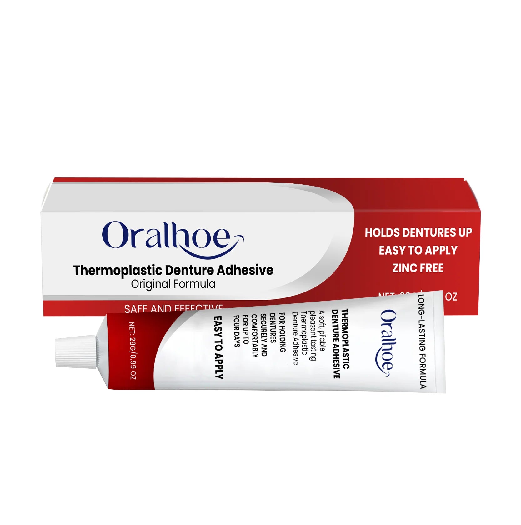 Comfort Denture Adhesives Glue Teeth Care Thermoplastic Denture Silicone Reline Kit Adhesive Cushion Friction Fixed Dentures Oasis Select